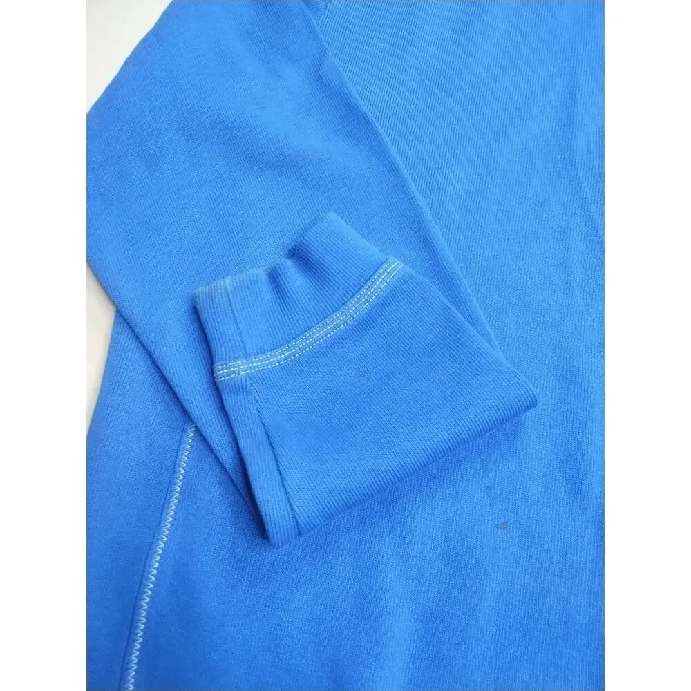 Tommy Bahama Supima 1/4 Zip Pullover Blue Islandzone Men’s Large